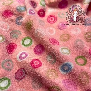 Changing Table Pad Cover Pink Polka Dots PRELOVED